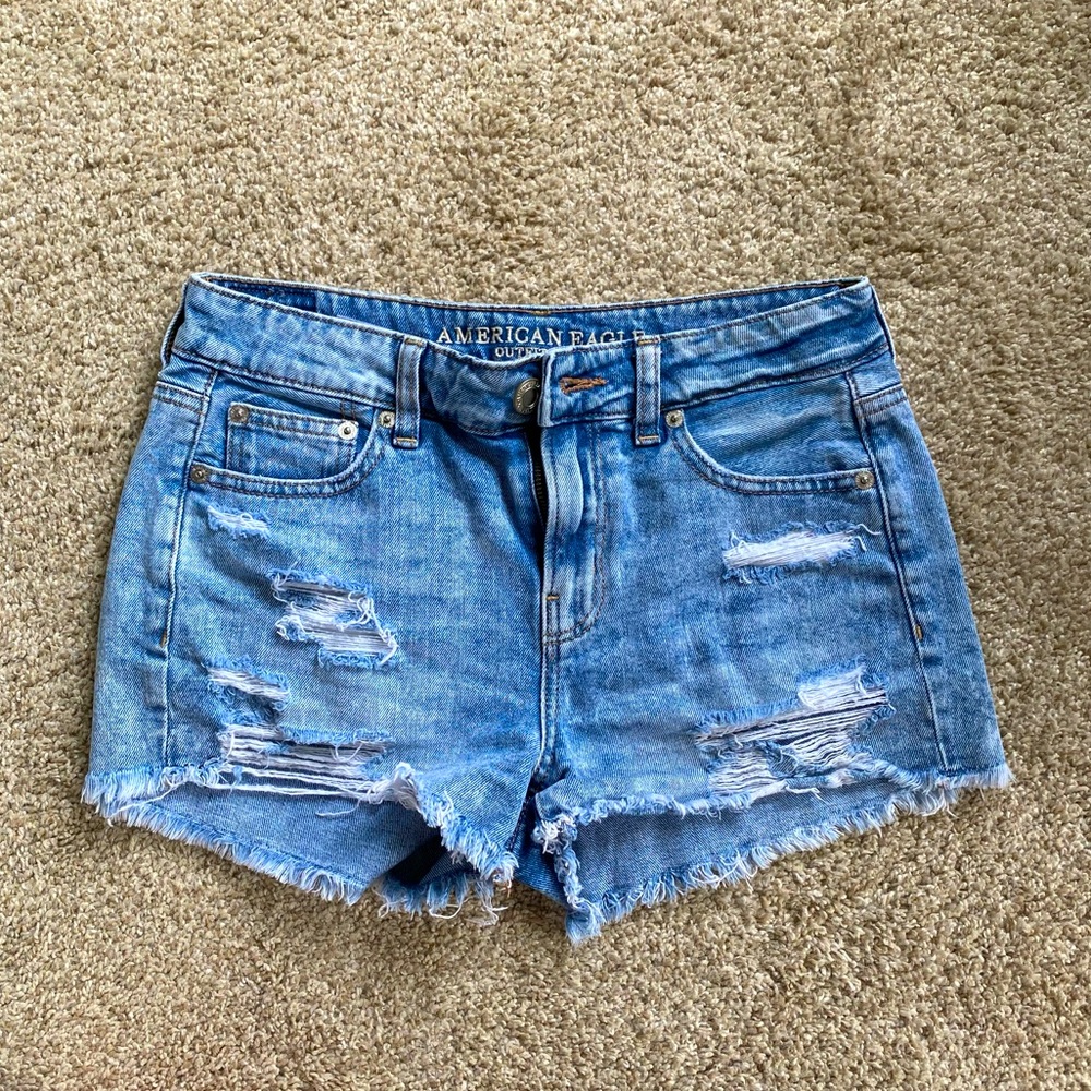 American Eagle Tomgirl Jean Shorts